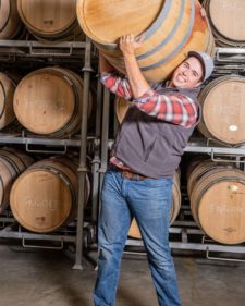 Enologist/Production Assistant Andrew Thomas